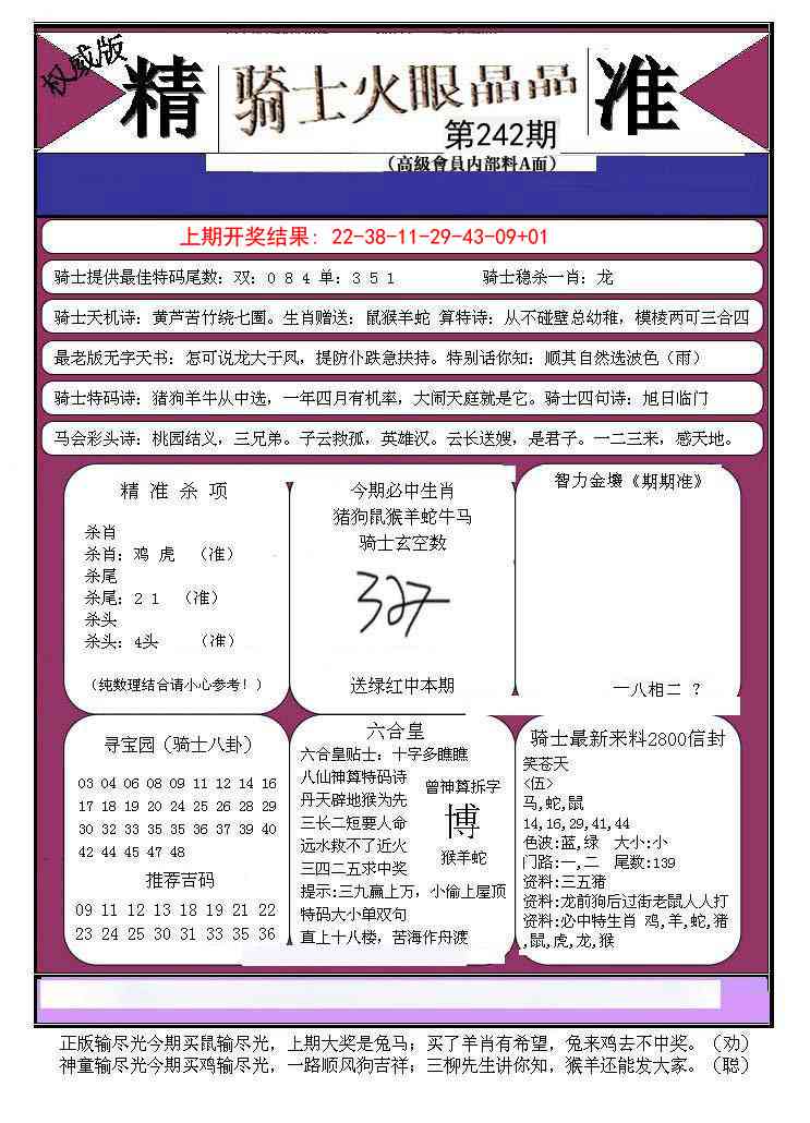 242期骑士火眼晶晶B[图]