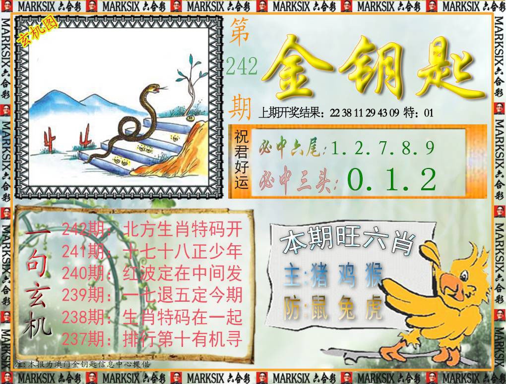 242期金钥匙[图]