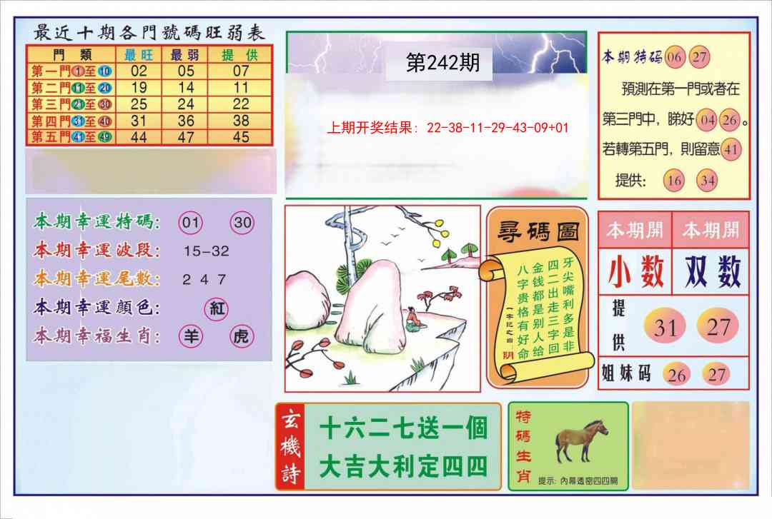 242期逢赌必羸[图]