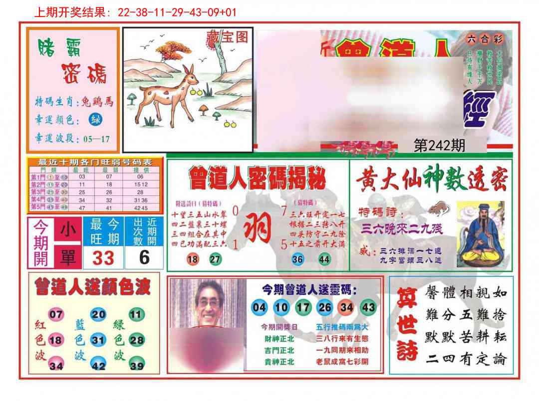 242期赢钱一经[图]