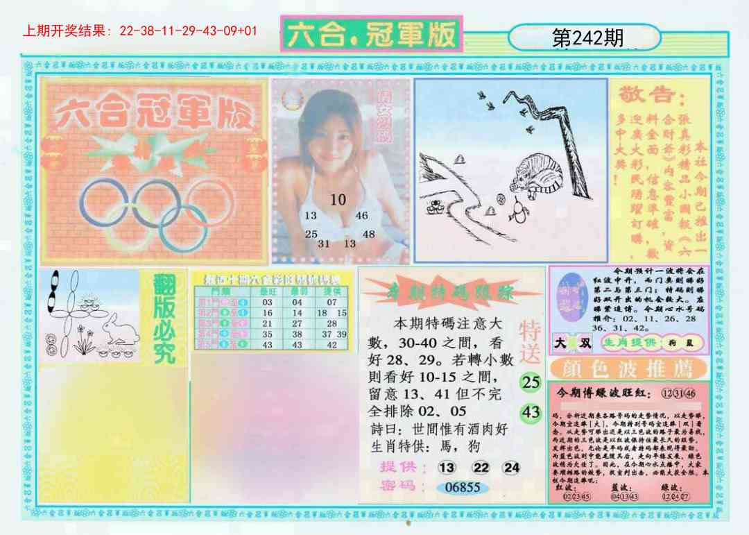 242期六合冠军版A[图]