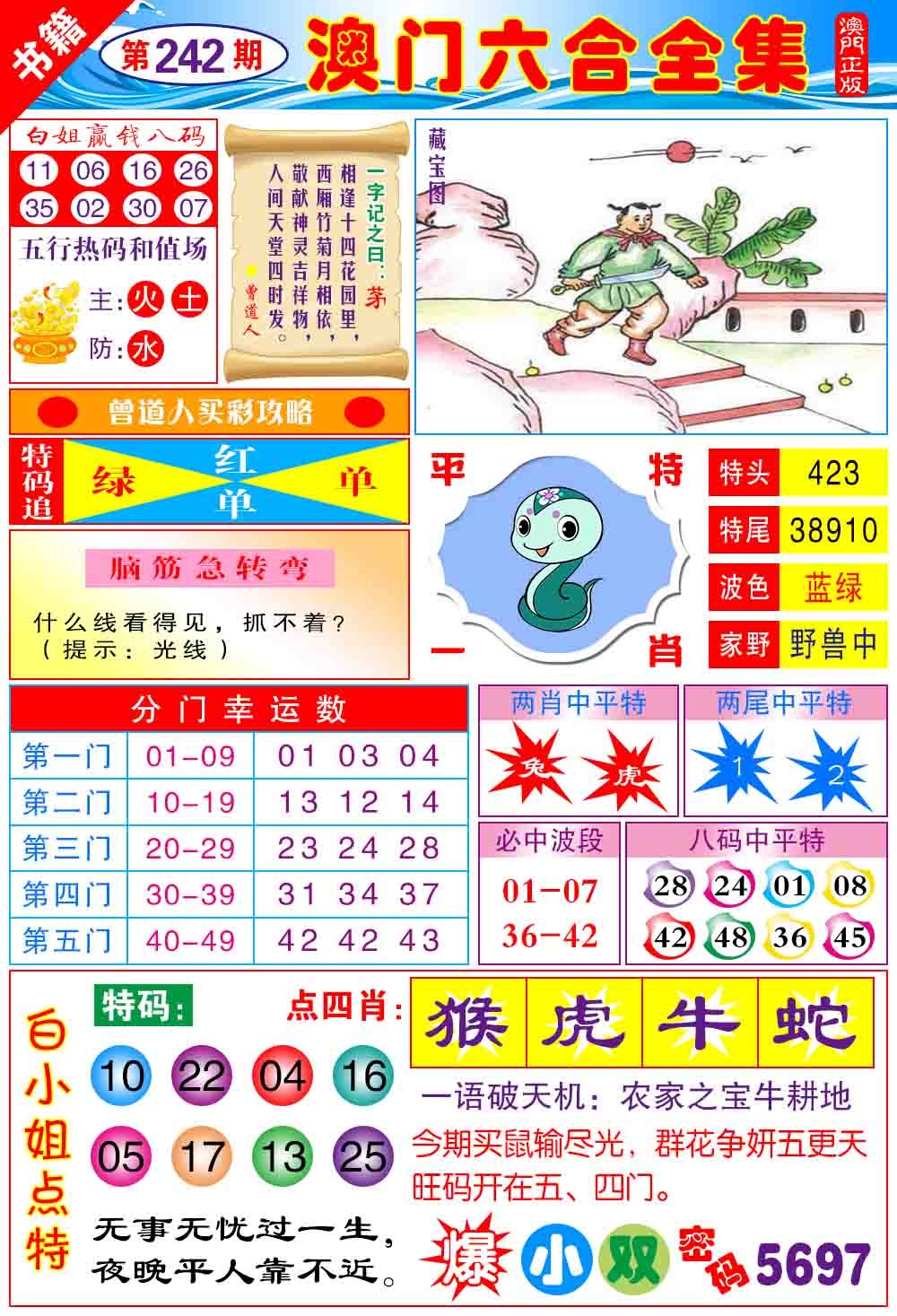 242期澳门全集六合[图]