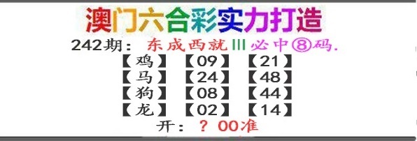 242期东成西就[图]