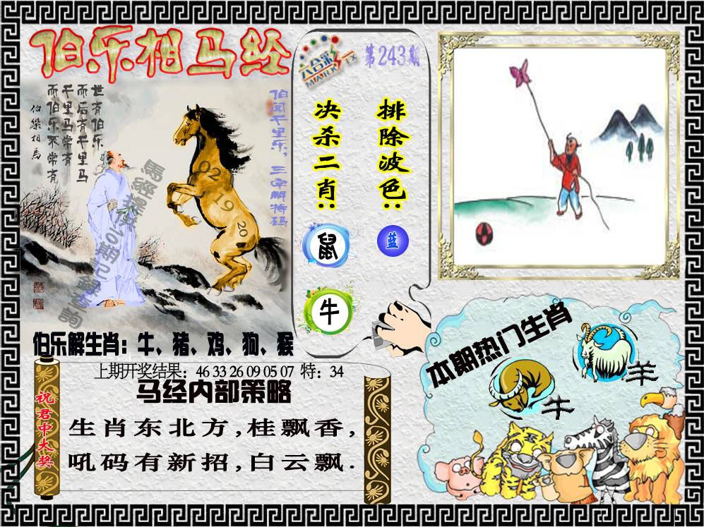 243期伯乐相马经[图]