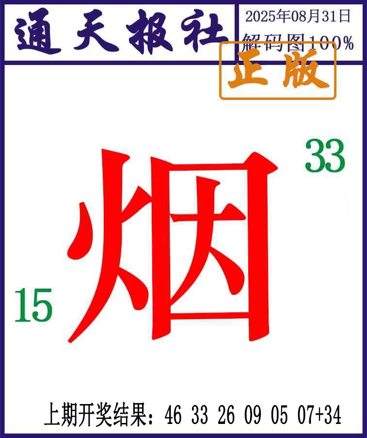 243期通天报解码图[图]