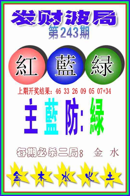 243期发财波局[图]