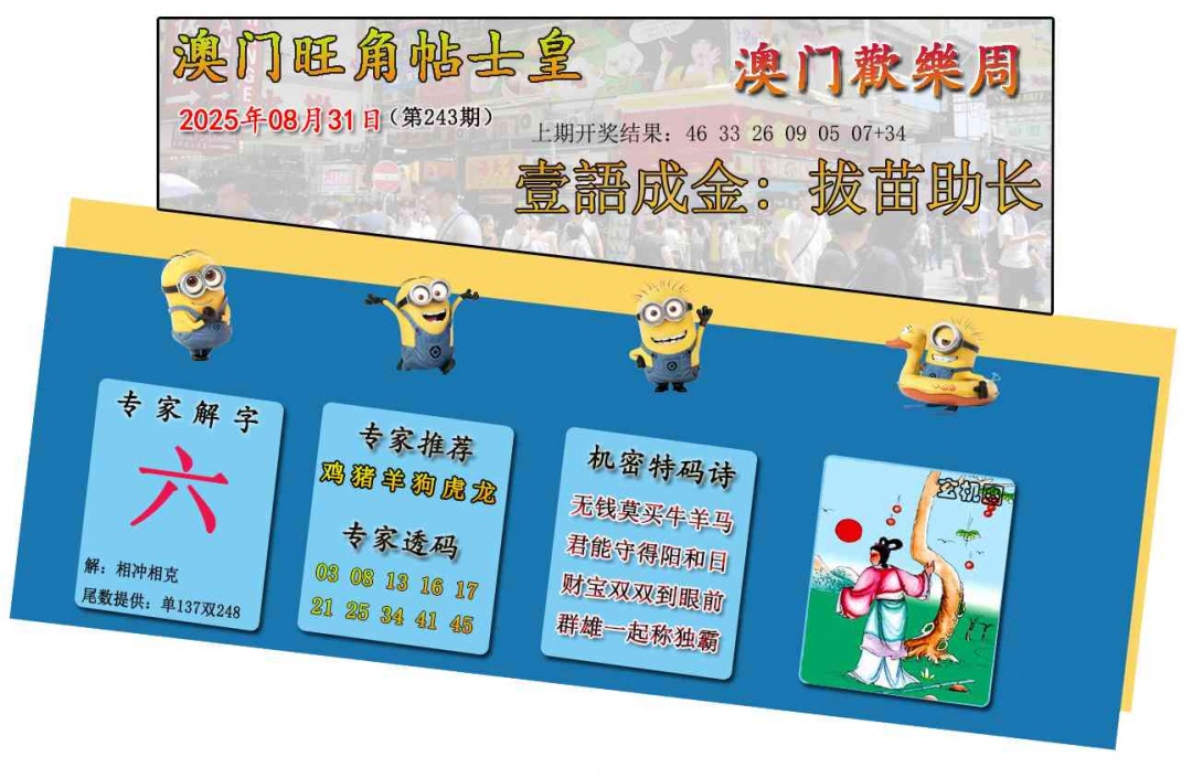 243期旺角贴士皇[图]