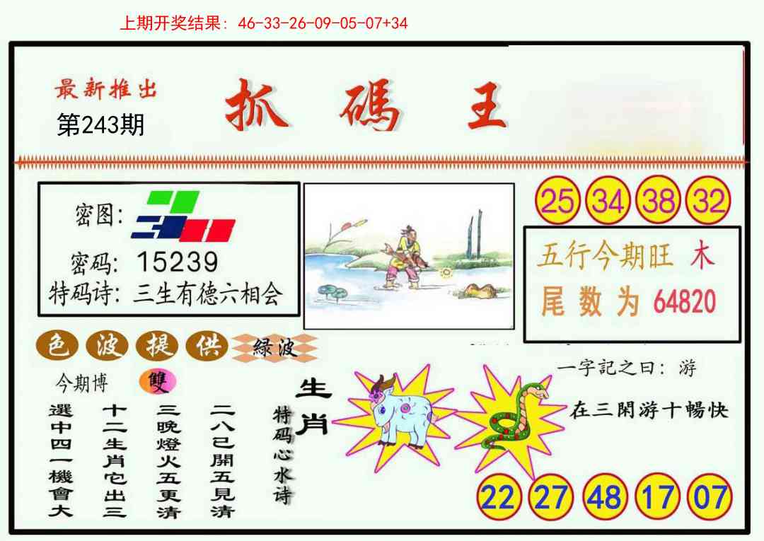 243期抓码王[图]