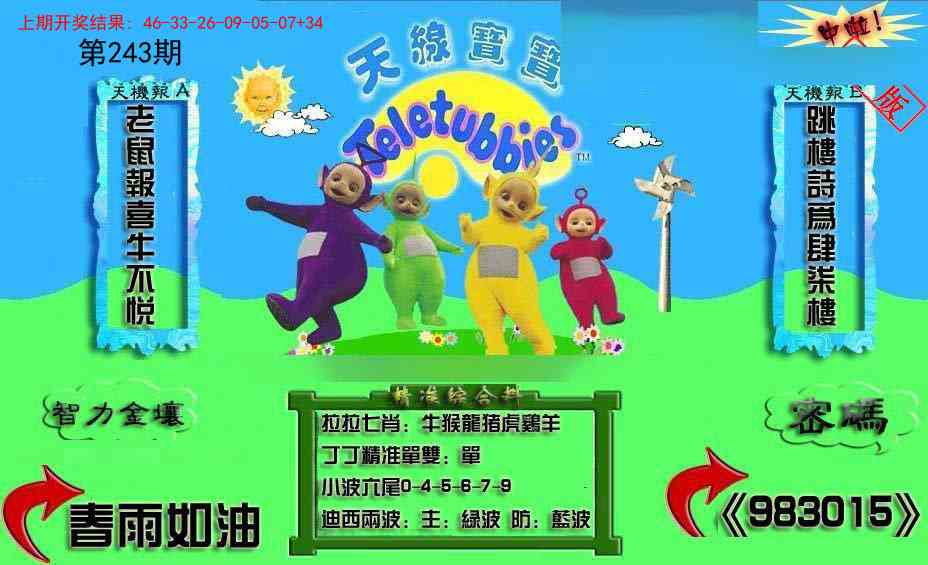 243期新天线宝宝(2006三版)[图]