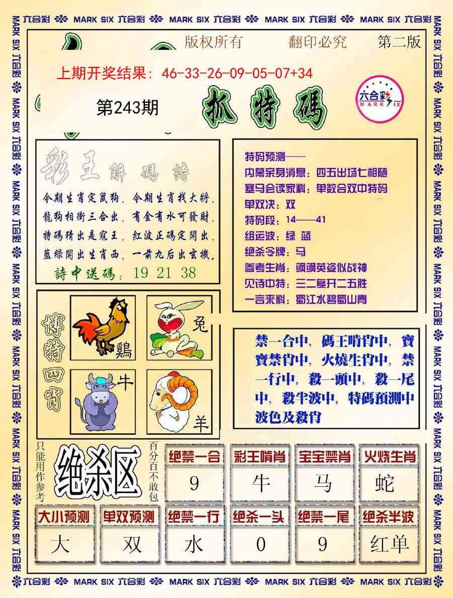 243期今日抓特码-B[图]