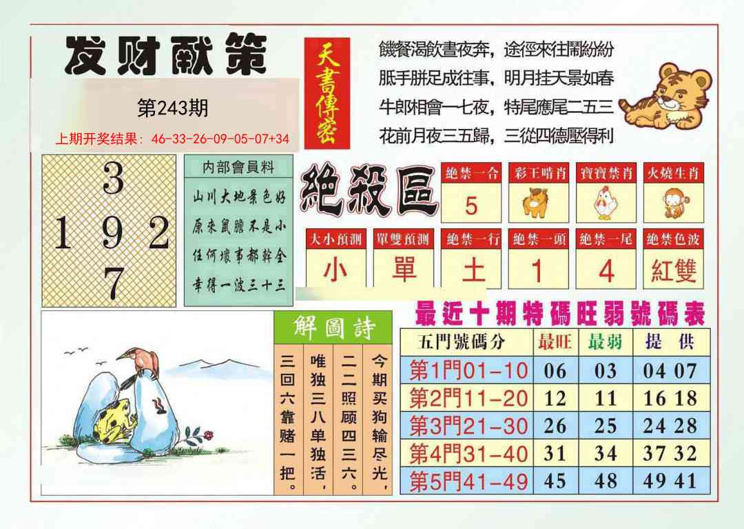 243期发财献策[图]