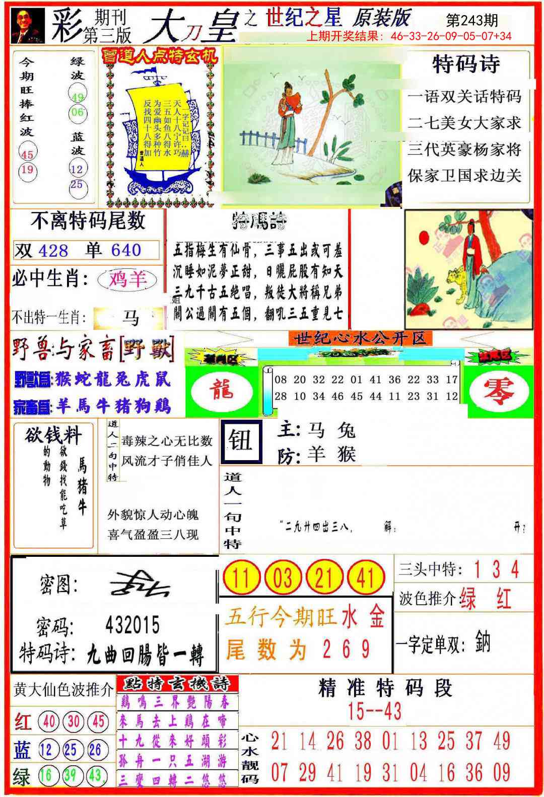 243期大刀皇之(世纪之星)[图]