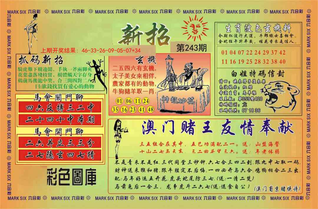 243期新招[图]