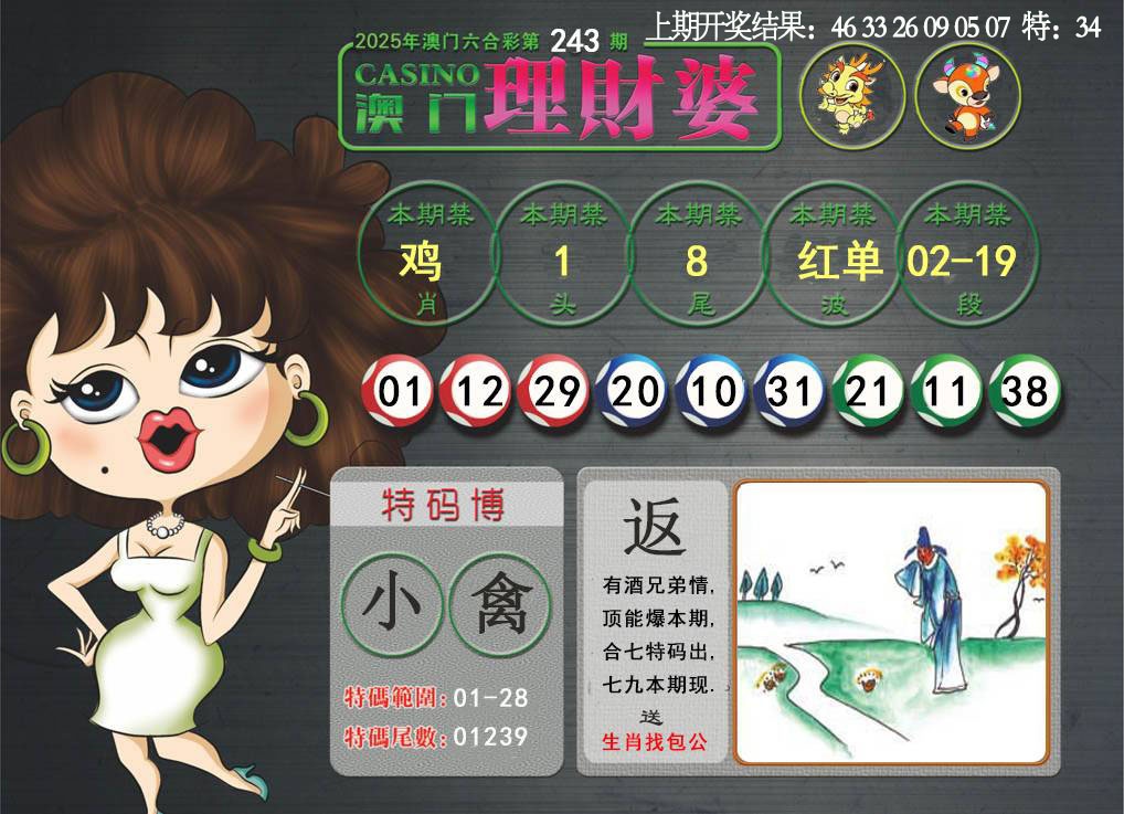 243期澳门理财婆[图]