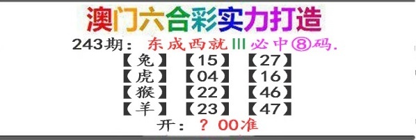 243期东成西就[图]