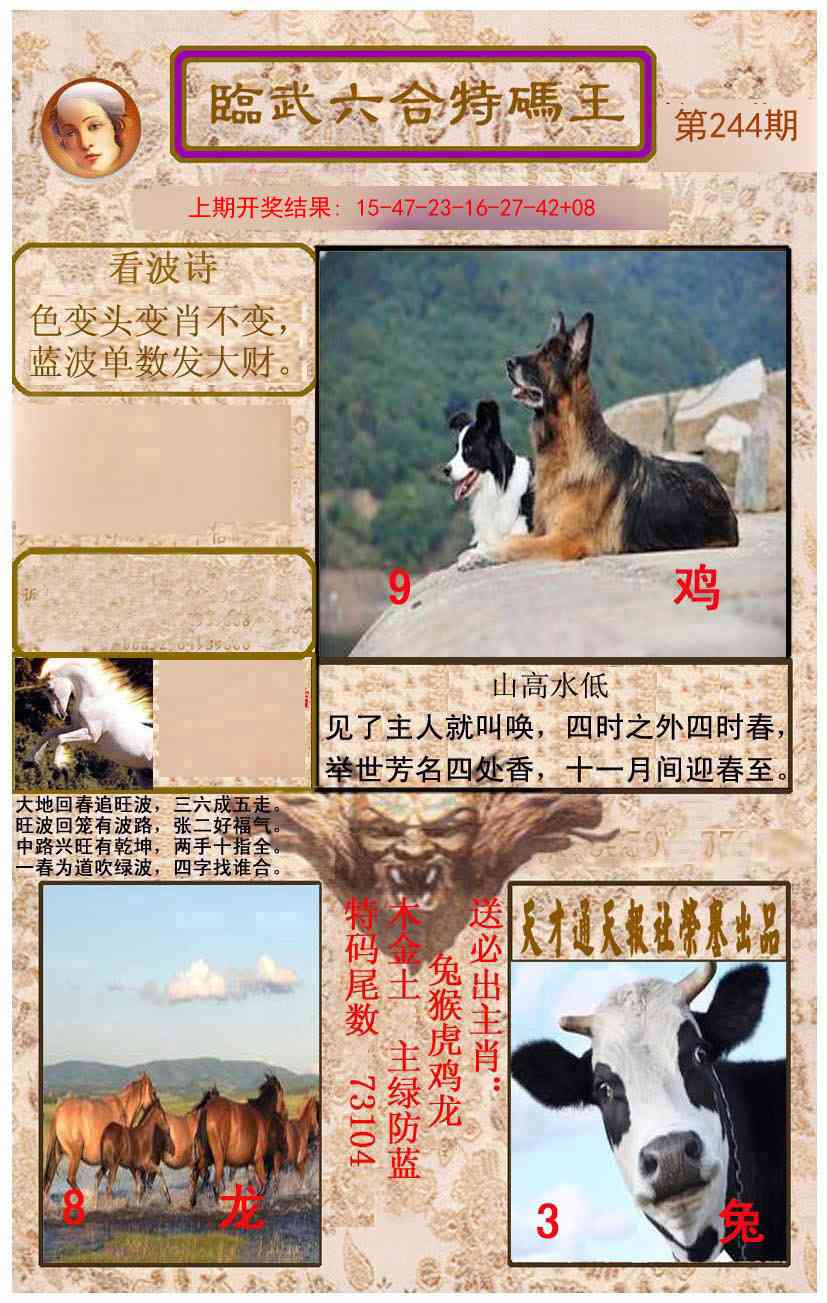 244期临武六合特码王[图]