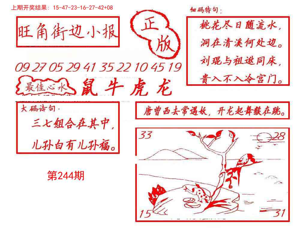 244期旺角街边小报[图]