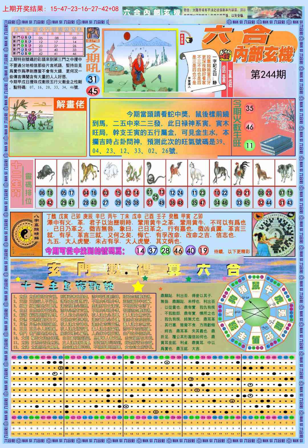 244期(新版)内部玄机A[图]