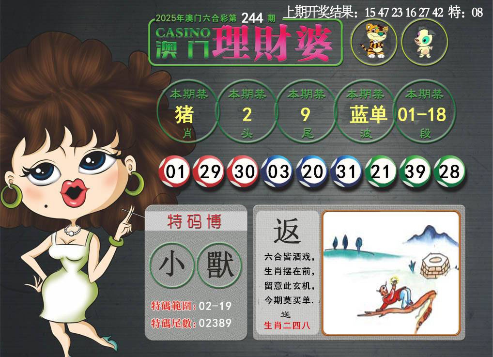 244期澳门理财婆[图]