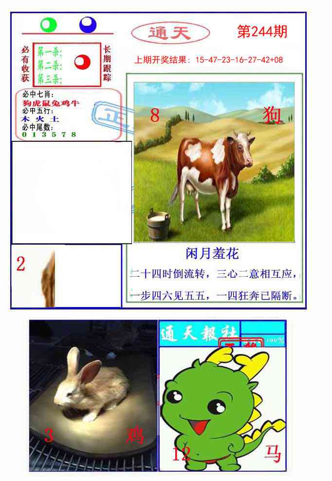 244期通天杀波图2[图]