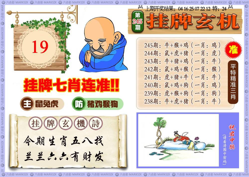 245期挂牌玄机[图]