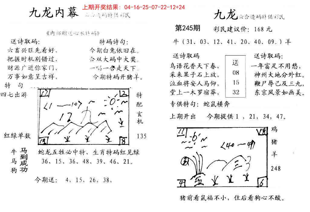 245期九龙内幕[图]