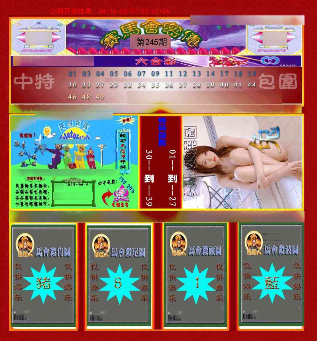 245期赛马会密传[图]