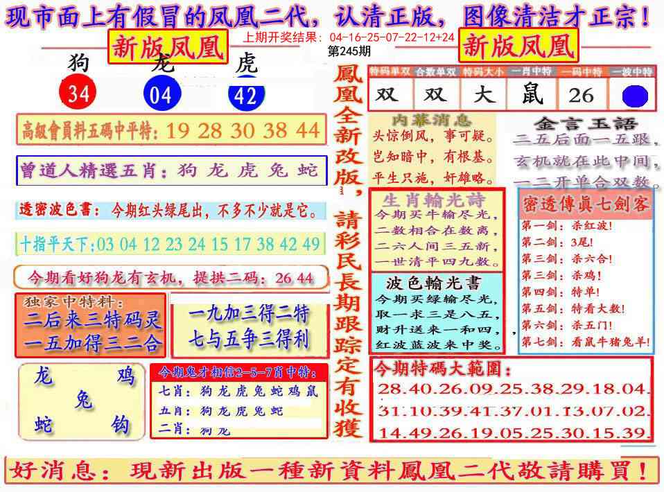 245期另二代凤凰报[图]