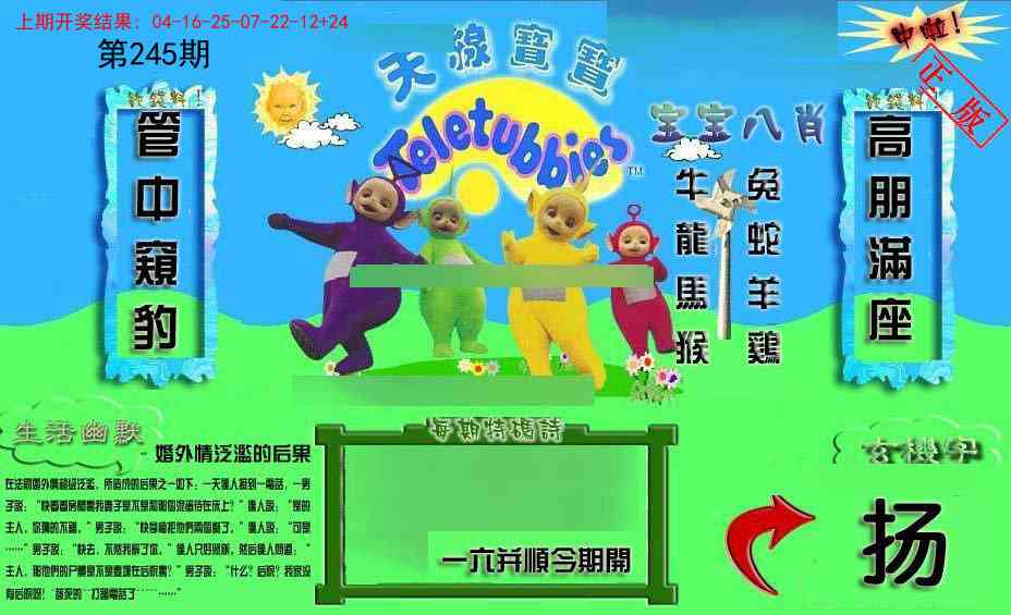 245期新天线宝宝(2006一版)[图]
