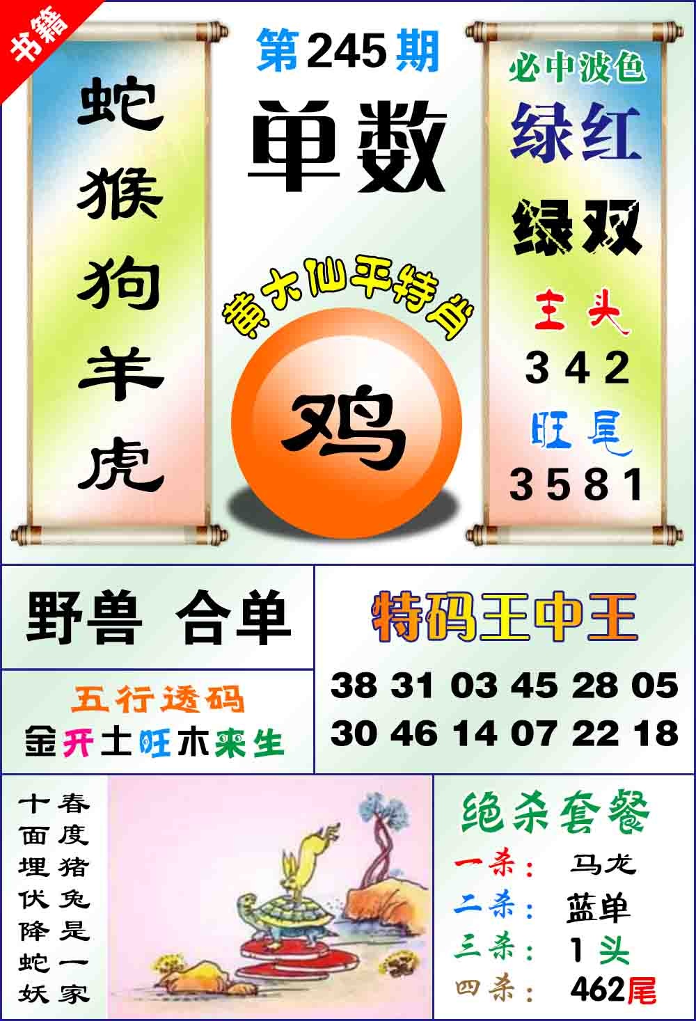 245期澳门平特王中正[图]