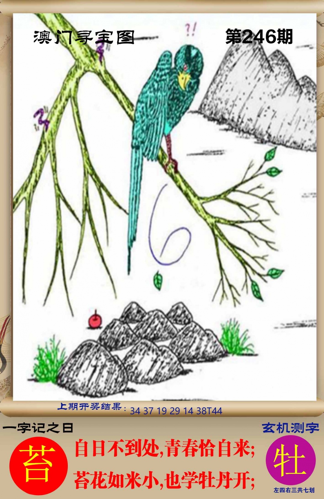 246期澳门寻宝图[图]