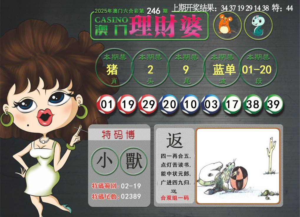 246期澳门理财婆[图]