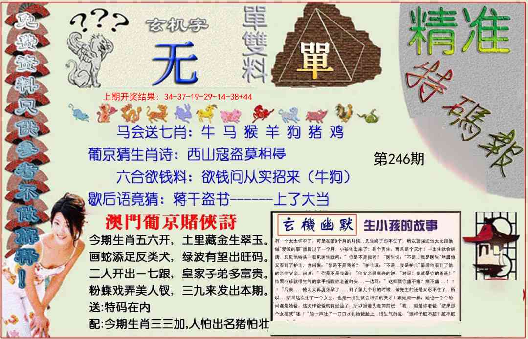 246期精准<特碼報>[图]