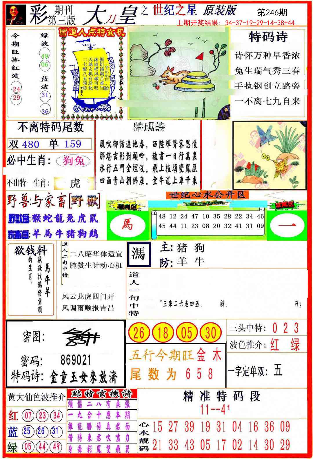 246期大刀皇之(世纪之星)[图]