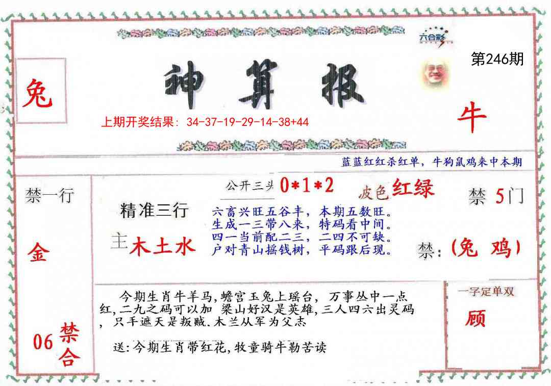 246期神算報[图]