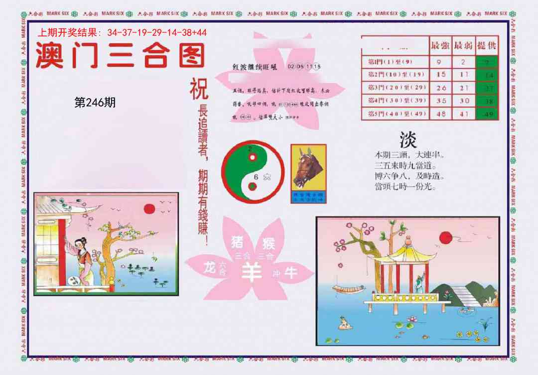 246期4-澳门三合[图]