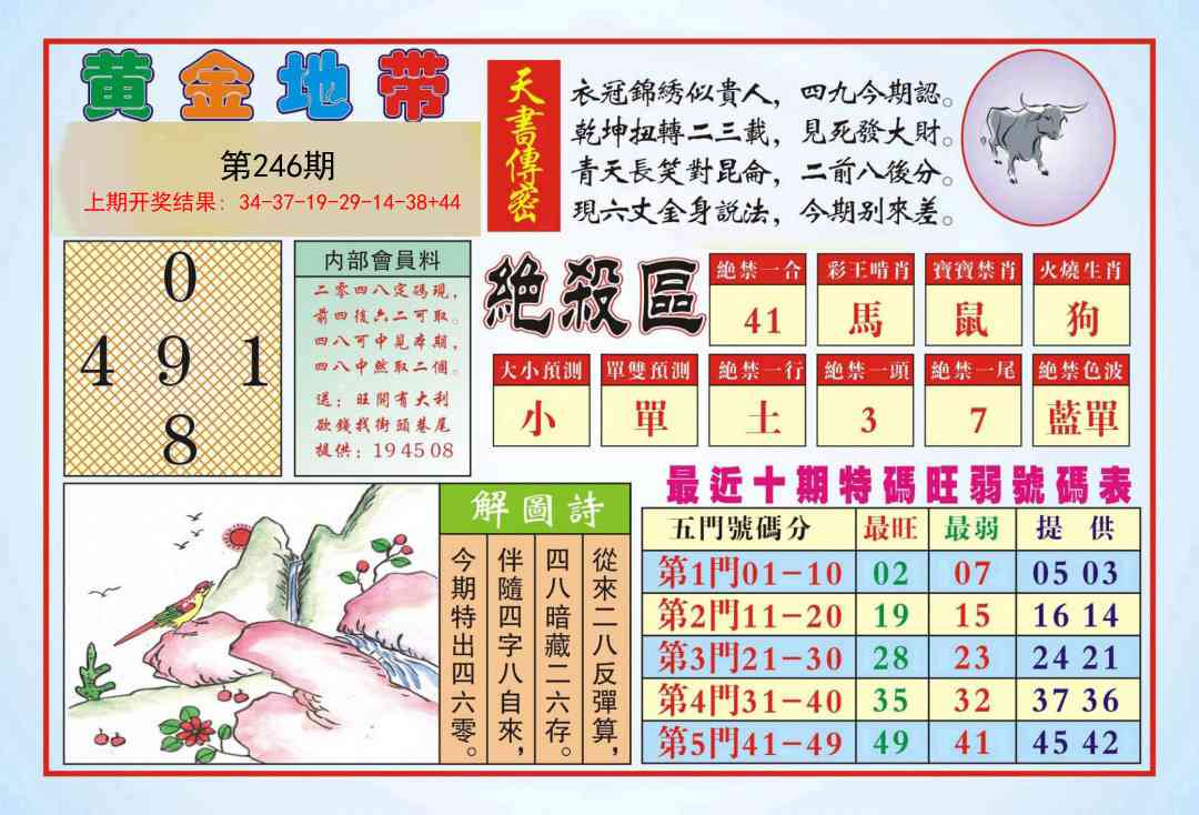 246期黄金地带[图]