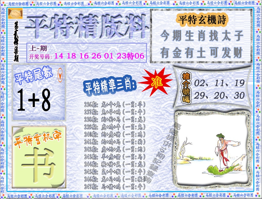 247期平特精版料[图]
