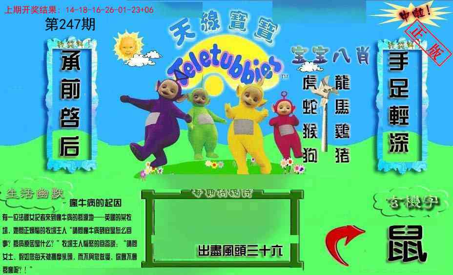 247期新天线宝宝(2006一版)[图]