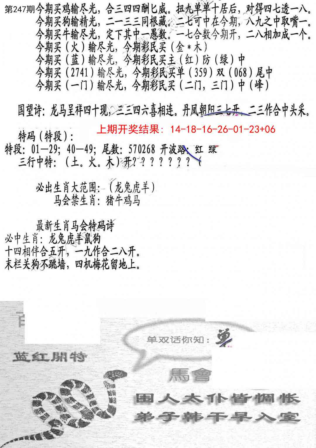 247期蛇报B[图]
