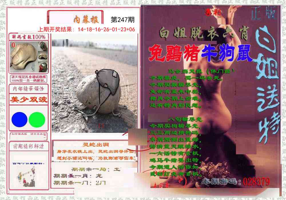 247期日月内幕报[图]