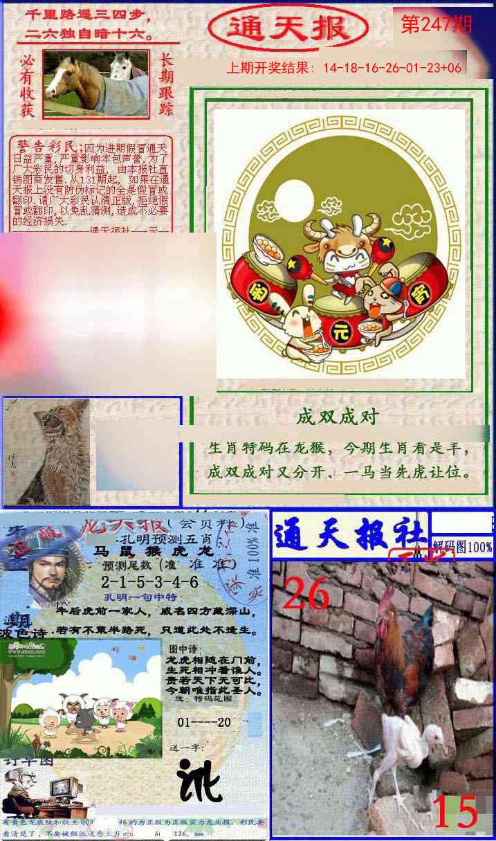 247期实力通天报[图]