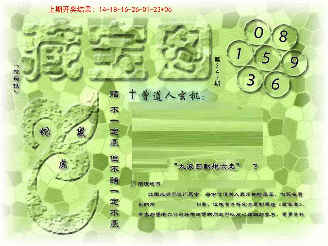 247期假新藏宝图[图]