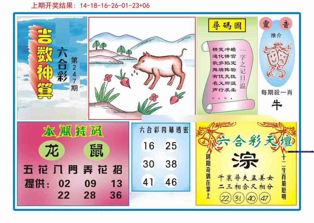 247期吉数神算[图]