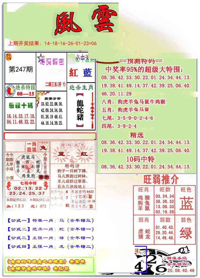 247期风云榜[图]