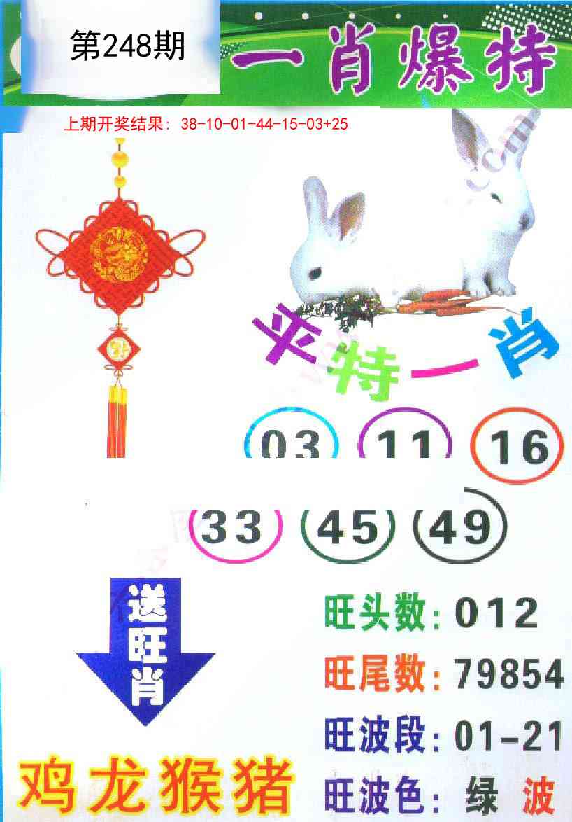 248期一肖爆特[图]