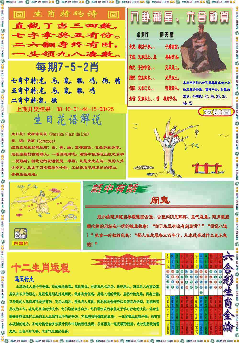 248期九龍马经B(推荐)[图]