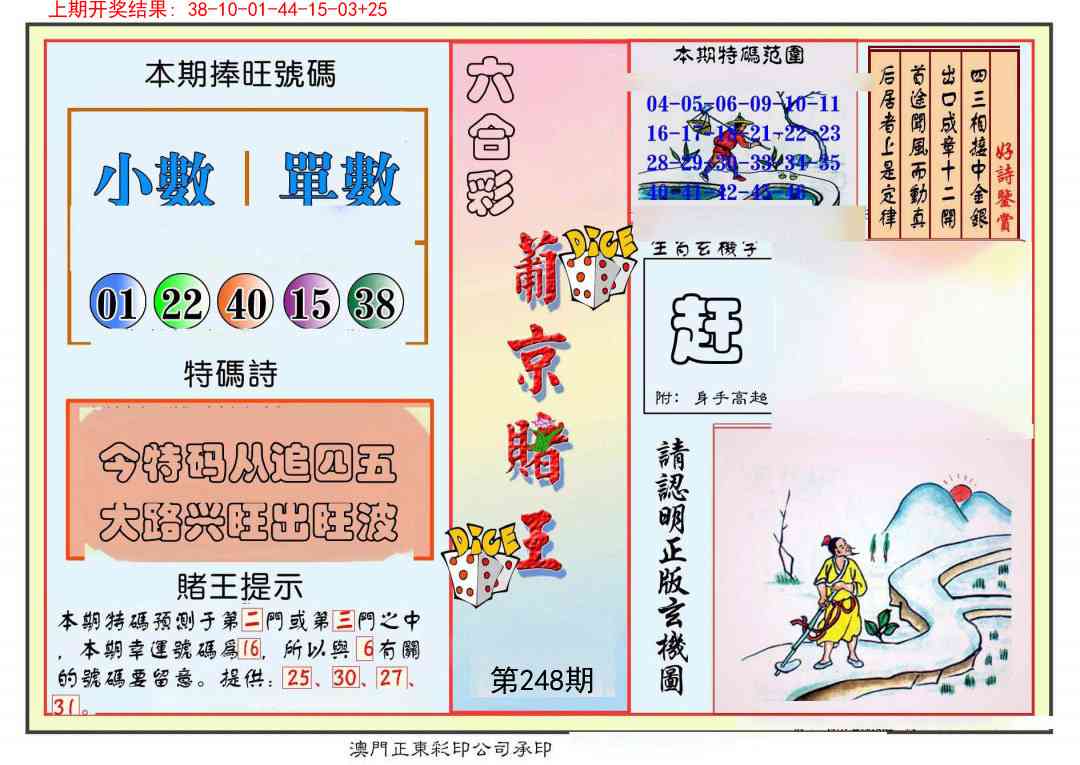 248期葡京赌王彩[图]