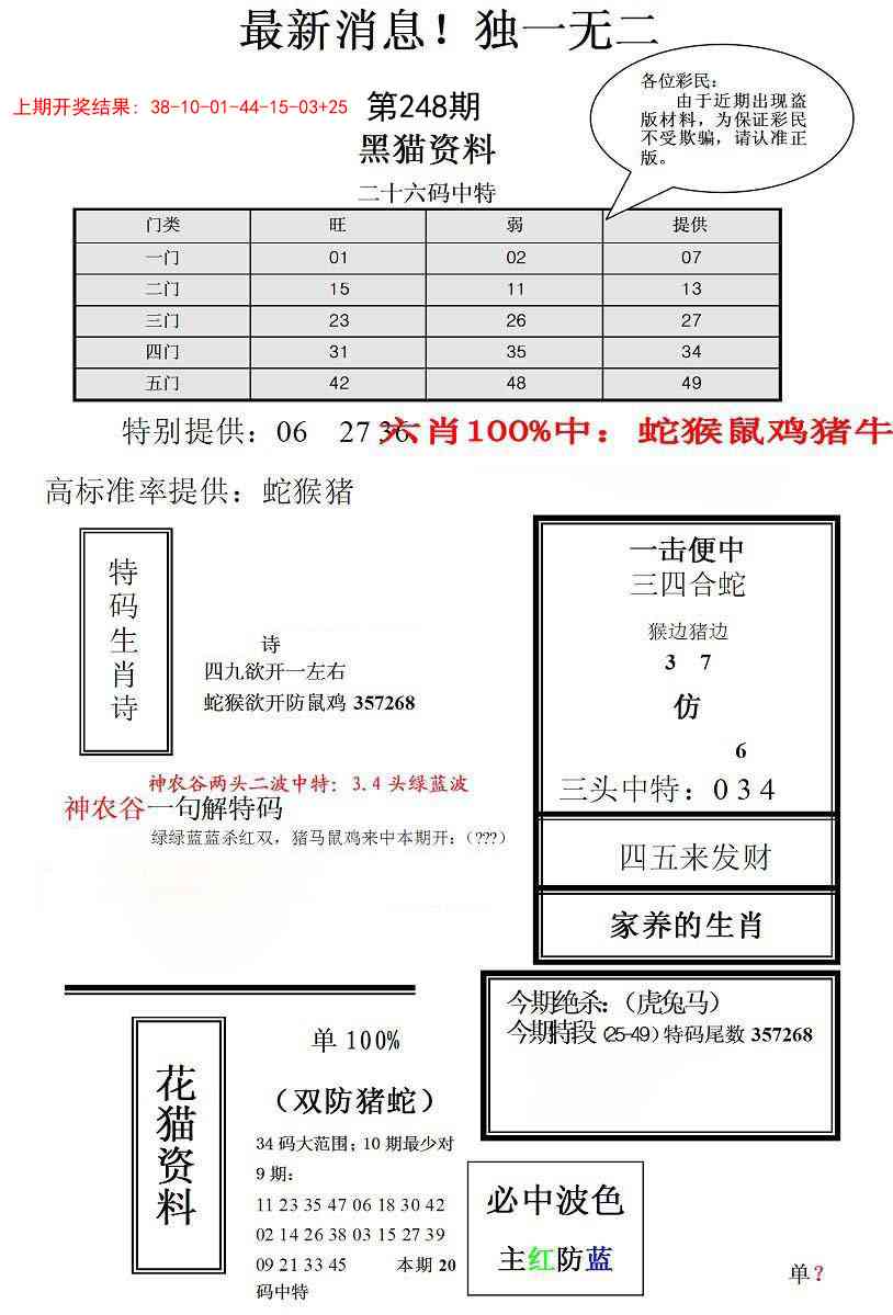 248期独一无二(正)[图]