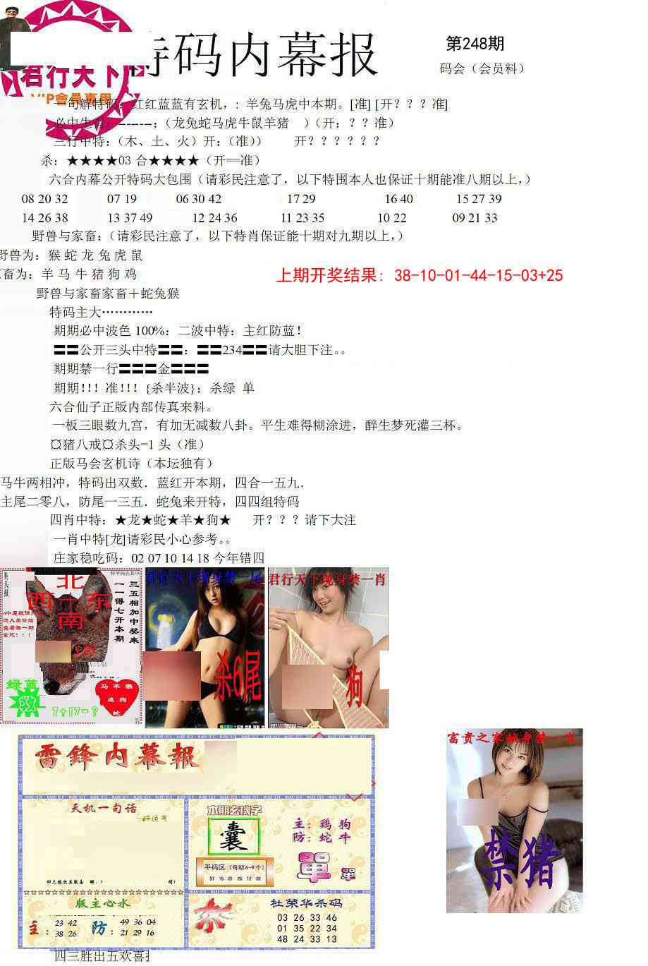 248期特码内幕报[图]